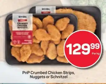 Pick n Pay PnP Crumbed Chicken Strips, Nuggets or Schnitzel offer