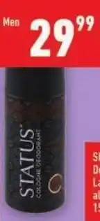 Shoprite STATUS Deodorant For Men offer