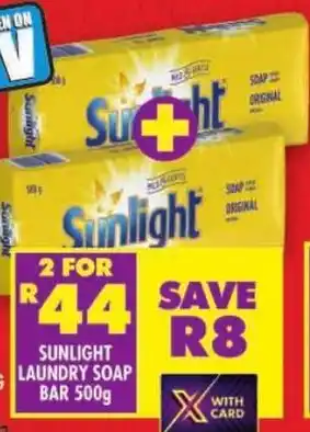 Shoprite Sunlight laundry soap offer
