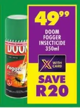 Shoprite Doom fogger insecticide offer