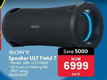 Makro SONY Speaker ULT Field 7 offer