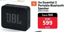 Makro JBL Go Essential 2 Portable Bluetooth Speaker offer