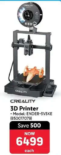Makro CREALITY 3D Printer offer
