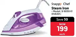 Makro Snappy Chef Steam Iron offer