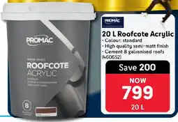 Makro PROMAC Roofcote Acrylic offer