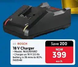 Makro BOSCH 18 V Charger offer