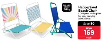 Makro Happy Sand Beach Chair offer