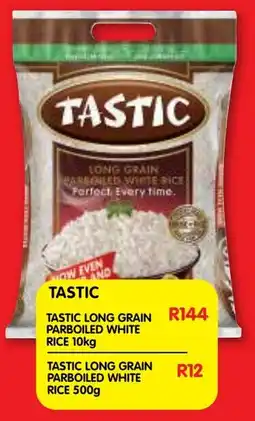 Shoprite Tastic long grain parboiled white rice offer