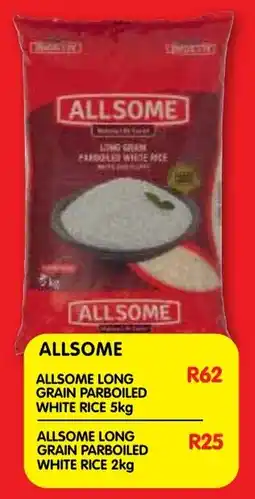 Shoprite Allsome long grain parboiled white rice offer