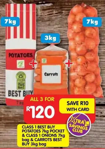 Shoprite All 3 for R120 offer