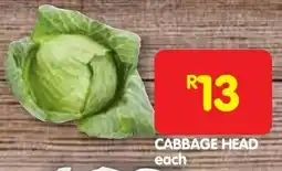 Shoprite Cabbage head offer