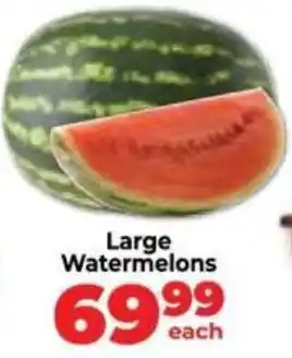 Food Lover's Market Large Watermelons offer