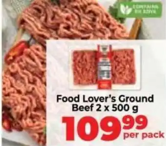 Food Lover's Market Food Lover's Ground Beef offer