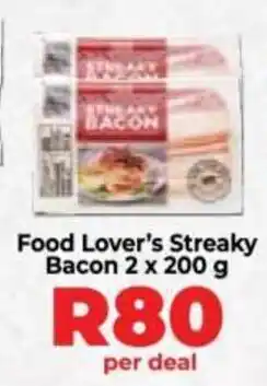 Food Lover's Market Food Lover's Streaky Bacon offer