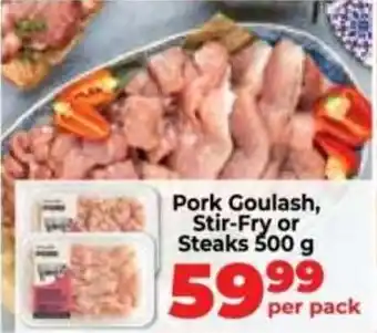 Food Lover's Market Pork Goulash, Stir-Fry or Steaks offer