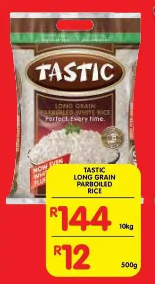 Shoprite Tastic Long Grain Parboiled Rice offer
