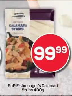 Pick n Pay PnP Fishmonger's Calamari Strips 400g offer