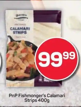 Pick n Pay PnP Fishmonger's Calamari Strips 400g offer