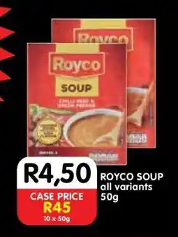 Shoprite ROYCO SOUP all variants 50g offer