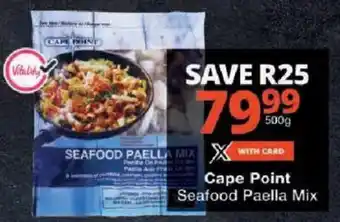 Checkers Cape Point Seafood Paella Mix offer