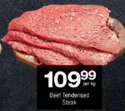 Checkers Beef Tenderised Steak offer