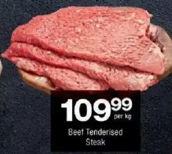 Checkers Beef Tenderised Steak offer