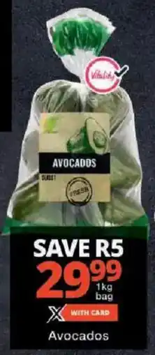 Checkers Avocados offer