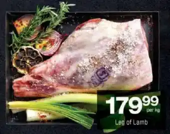 Checkers Leg of Lamb offer