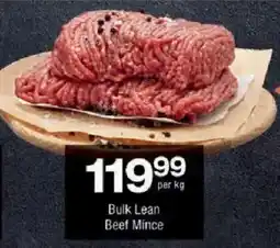 Checkers Bulk Lean Beef Mince offer