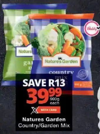 Checkers Natures Garden Country/ Garden Mix offer