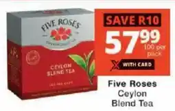 Checkers Five Roses Ceylon Blend Tea offer