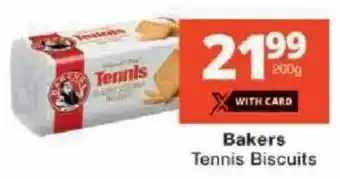 Checkers Bakers Tennis Biscuits offer