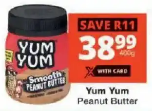 Checkers Yum Yum Peanut Butter offer