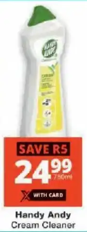 Checkers Handy Andy Cream Cleaner offer