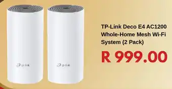 Computer Mania TP-Link Deco E4 AC1200 Whole-Home Mesh Wi-Fi System offer
