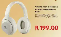 Computer Mania Volkano Cosmic Series 2.0 Bluetooth Headphones Nude offer