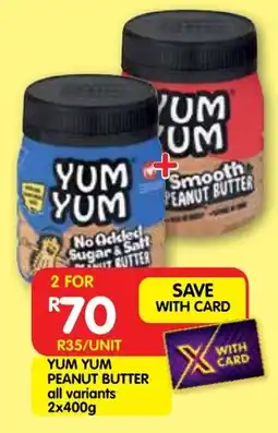 Shoprite Yum yum peanut butter offer