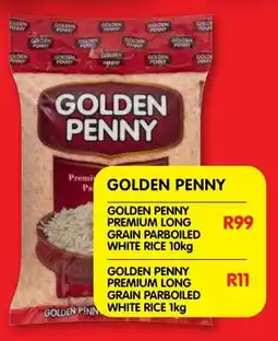 Shoprite Golden penny premium long grain parboiled white rice offer
