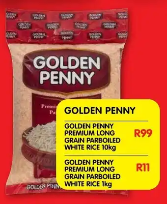 Shoprite Golden penny premium long grain parboiled white rice offer