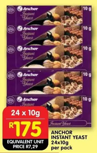 Shoprite Anchor instant yeast offer