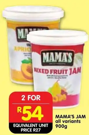 Shoprite Mama's jam offer