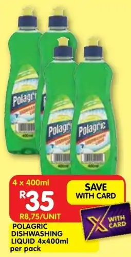 Shoprite Polagric dishwashing liquid offer
