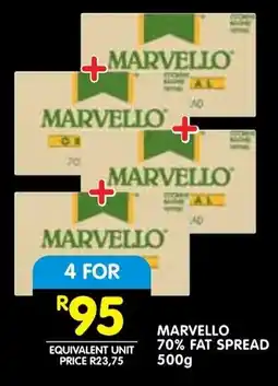 Shoprite Marvello 70% fat spread offer
