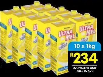 Shoprite Danone ultra mel custard flavoured dessert offer