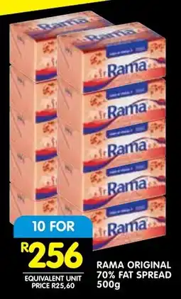Shoprite Rama original 70% fat spread offer