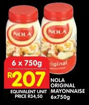 Shoprite Nola original mayonnaise offer