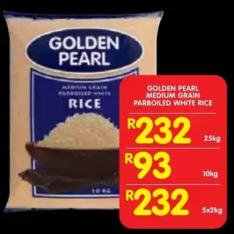 Shoprite Golden pearl medium grain parboiled white rice offer