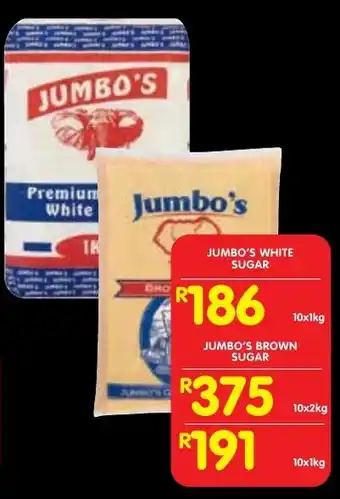 Shoprite Jumbo's white sugar offer