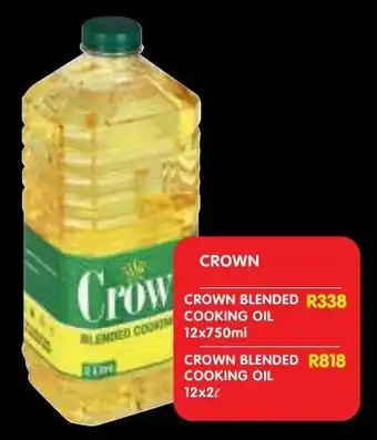 Shoprite Crown blended cooking oil offer