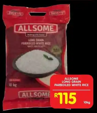 Shoprite Allsome long grain parboiled white rice offer